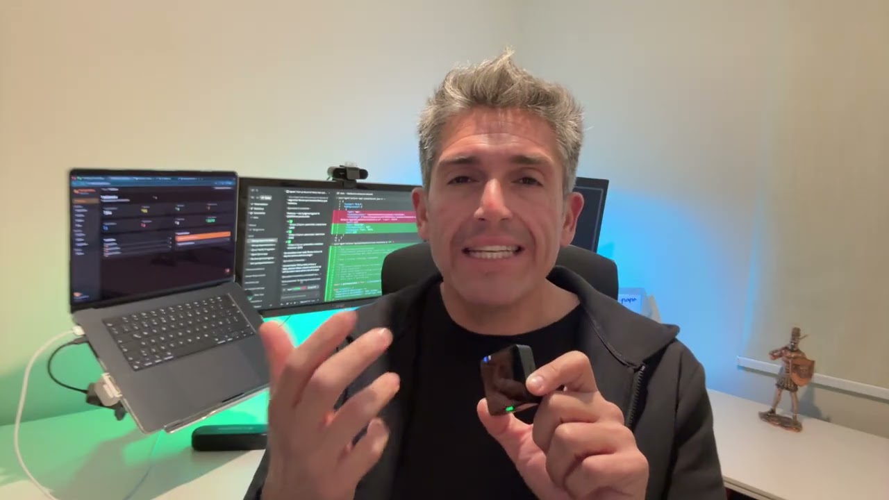 Felipe Pacheco en su home office